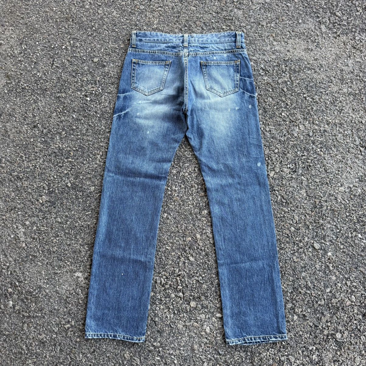 Japanese Brand VINTAGE CLEF DE SOL FADED RIPPEP JEAN DENIM PANTS Size US 33 - 10 Thumbnail