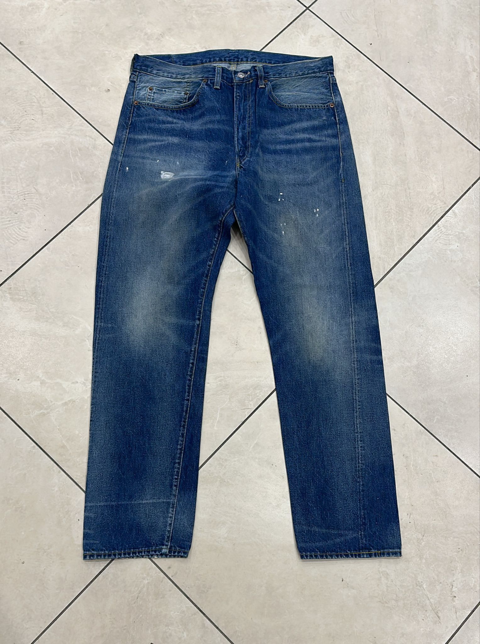 Levi's Vintage Clothing LVC Levi's Vintage Clothing 1954 501Z XX BigE Selvedge Jeans Size US 36 / EU 52 - 1 Thumbnail