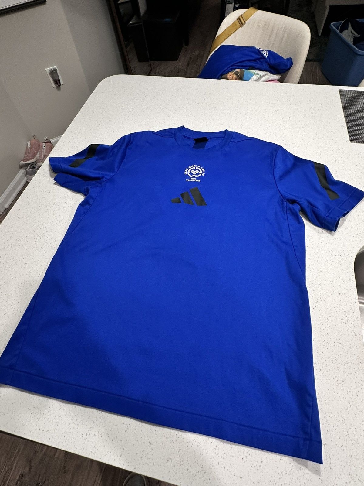 Adidas Adidas FIFA Club World Cup Volunteers Tshirt Size Large Size US L / EU 52-54 / 3 - 1 Thumbnail
