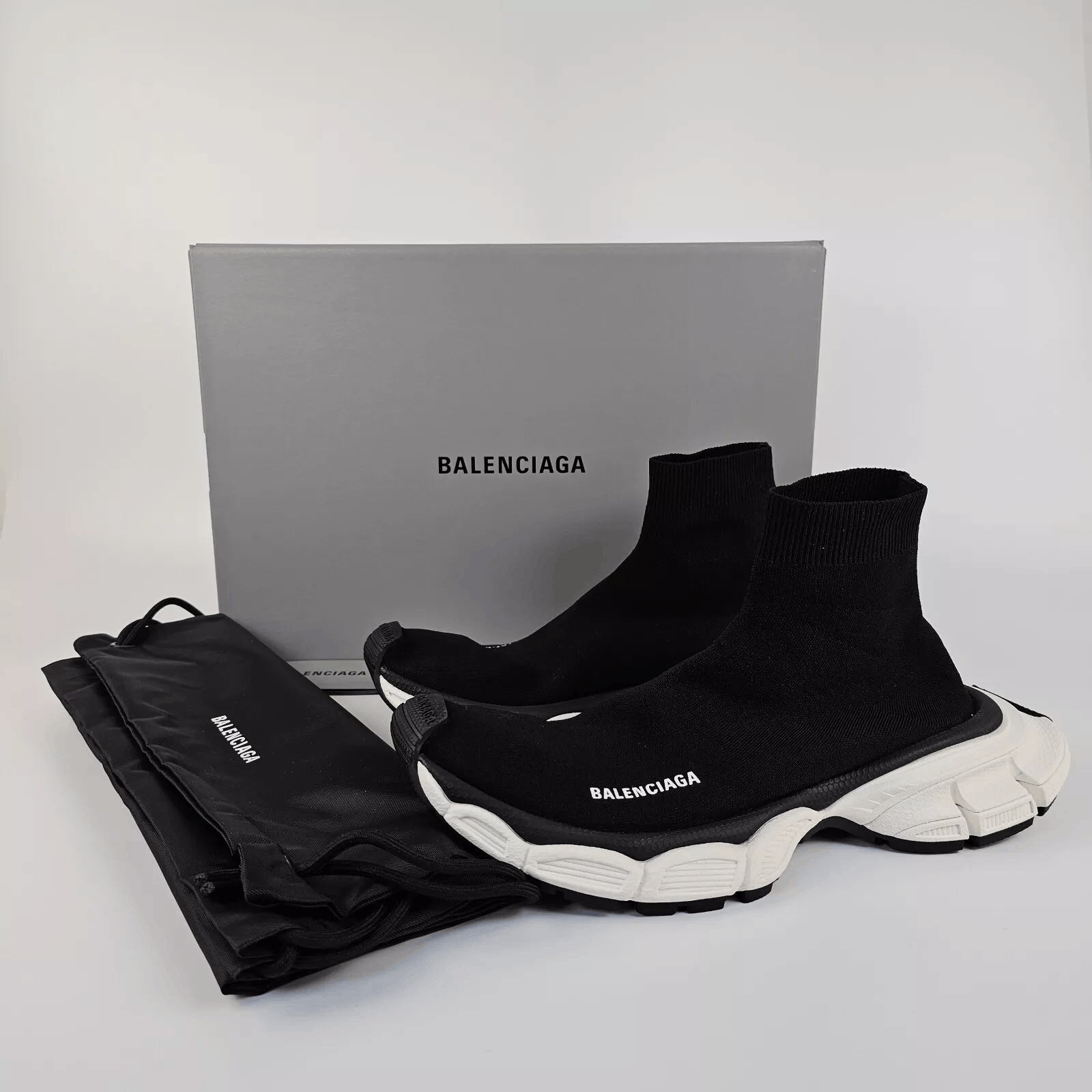 Balenciaga Balenciaga 3XL Men s Black Sock Sneakers New Grailed