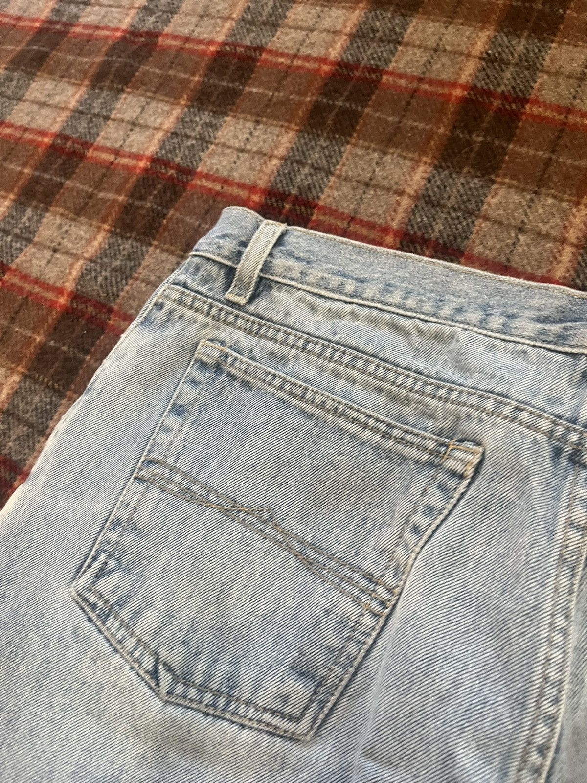 Bugle Boy Vintage Y2K 2000 Light Washed grunge Denim bugle boy 34” Size US 34 / EU 50 - 12 Thumbnail