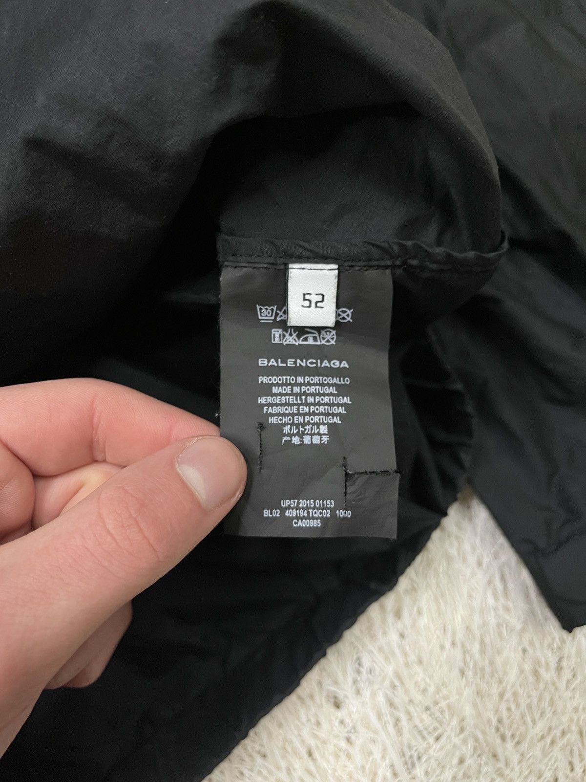 Balenciaga BALENCIAGA jacket Multi Zip SS15 Hoodie men’s black Size US L / EU 52-54 / 3 - 6 Thumbnail