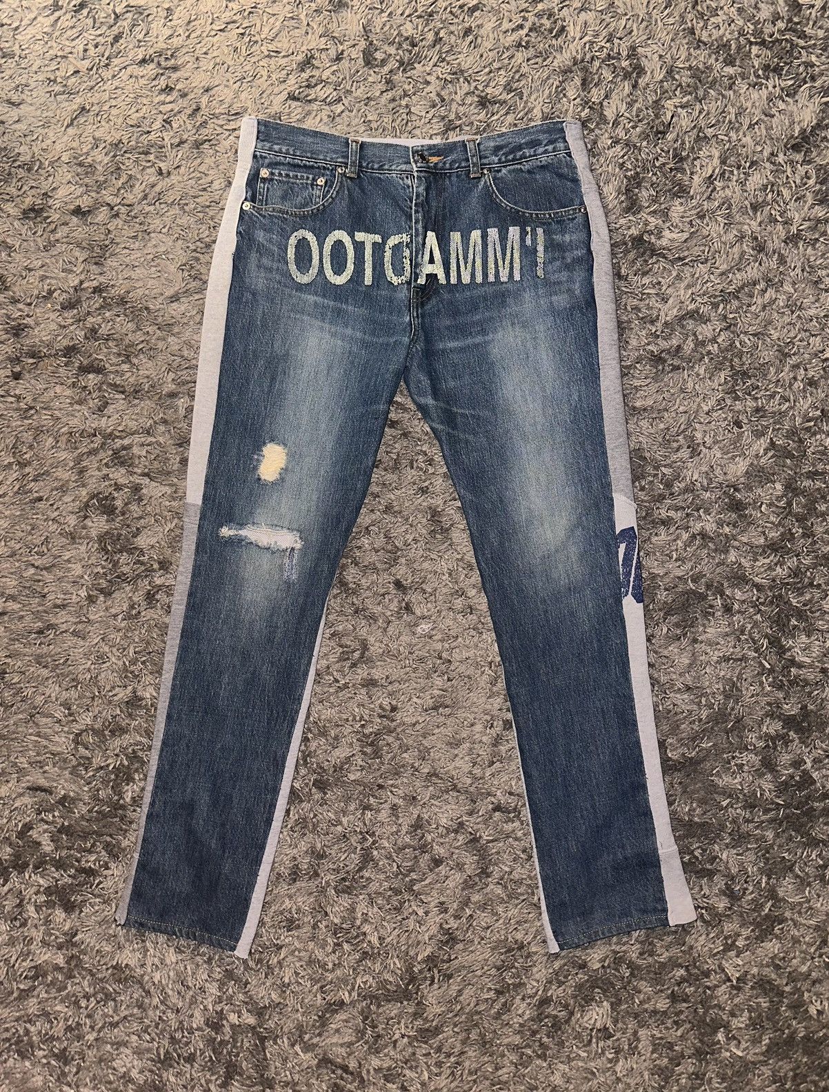 Jun Takahashi × Undercover Undercover IMMADTOO hybrid Denim Size US 32 / EU 48 - 1 Thumbnail
