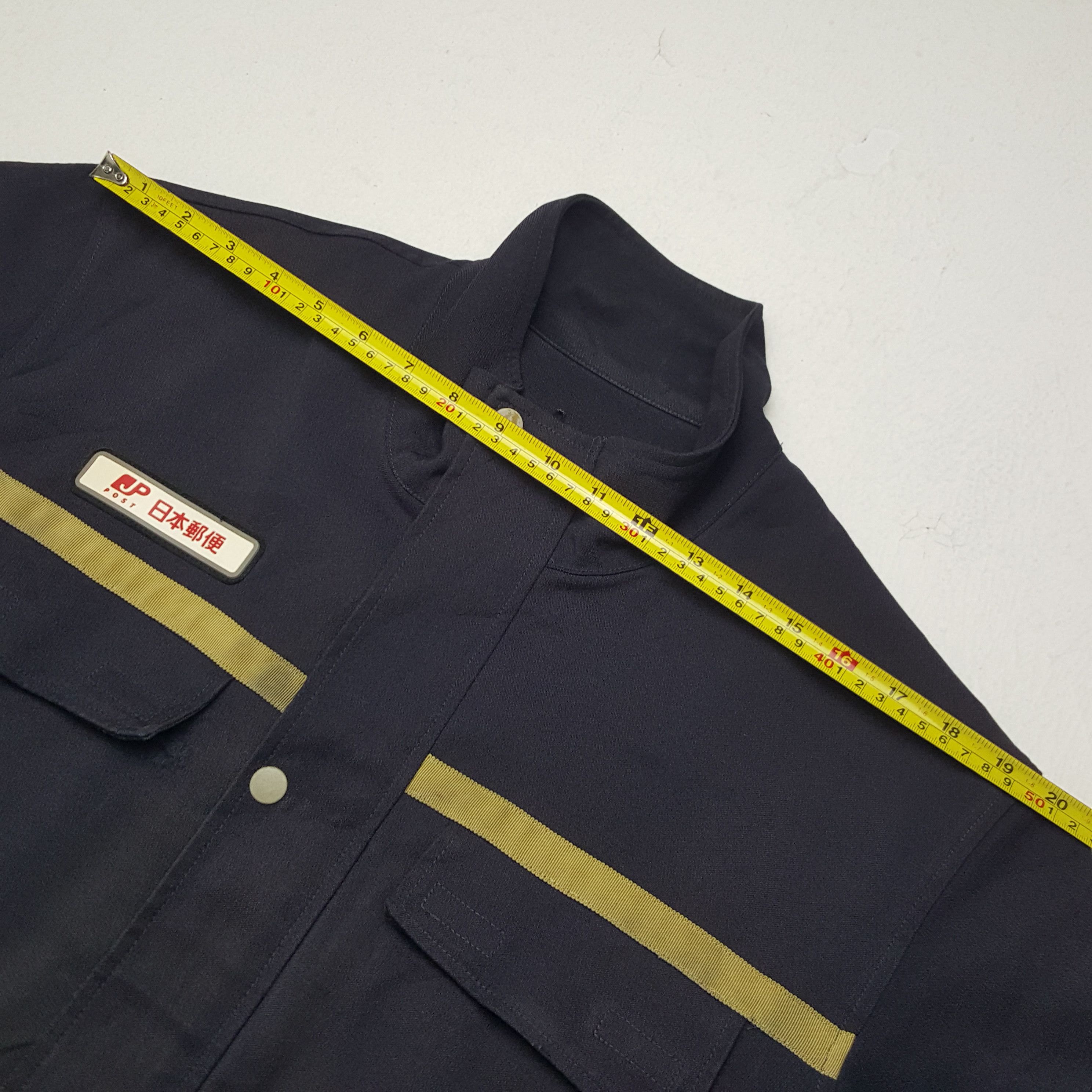 Japanese Brand × Vintage Vintage Japan Post Service Japanese Mechanic Jacket Size US L / EU 52-54 / 3 - 7 Thumbnail