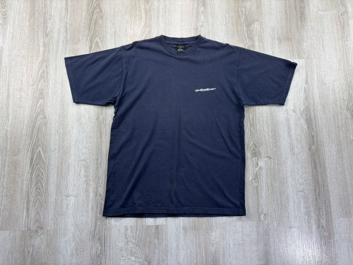 Quiksilver × Vintage Mens vintage t shirt Quiksilver Size Small Size US S / EU 44-46 / 1 - 1 Thumbnail