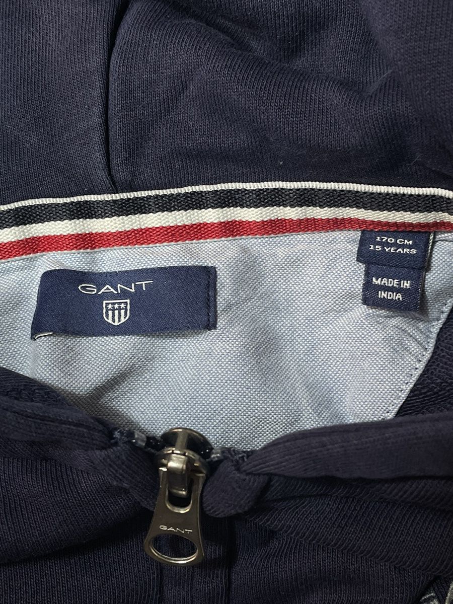 Gant Luxury Gant Hoodie Zip Streetwear Hype Size XS / US 0-2 / IT 36-38 - 6 Thumbnail