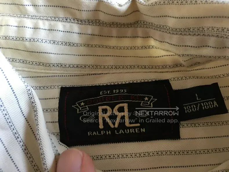 RRL Ralph Lauren RRL Ralph Lauren Shadow striped shirt Size US L / EU 52-54 / 3 - 2 Thumbnail