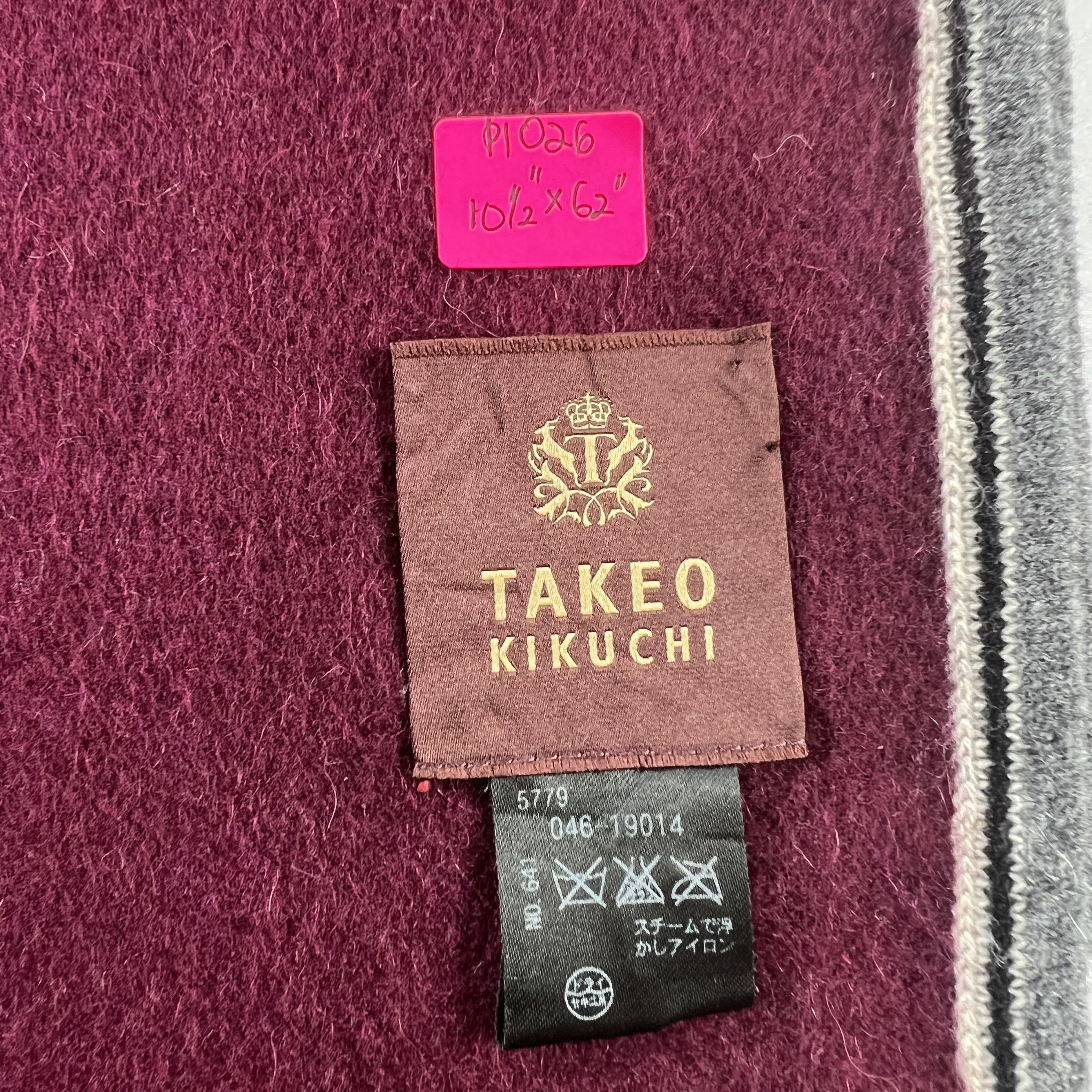 Takeo Kikuchi Takeo Kikuchi Scarf / Muffler / Neckwear P1026 Size ONE SIZE - 4 Thumbnail