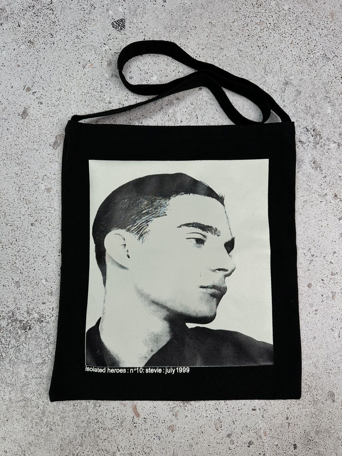 Other Cool tote bag Unisex One size Black Men’s portrait Raf Size ONE SIZE - 4 Thumbnail