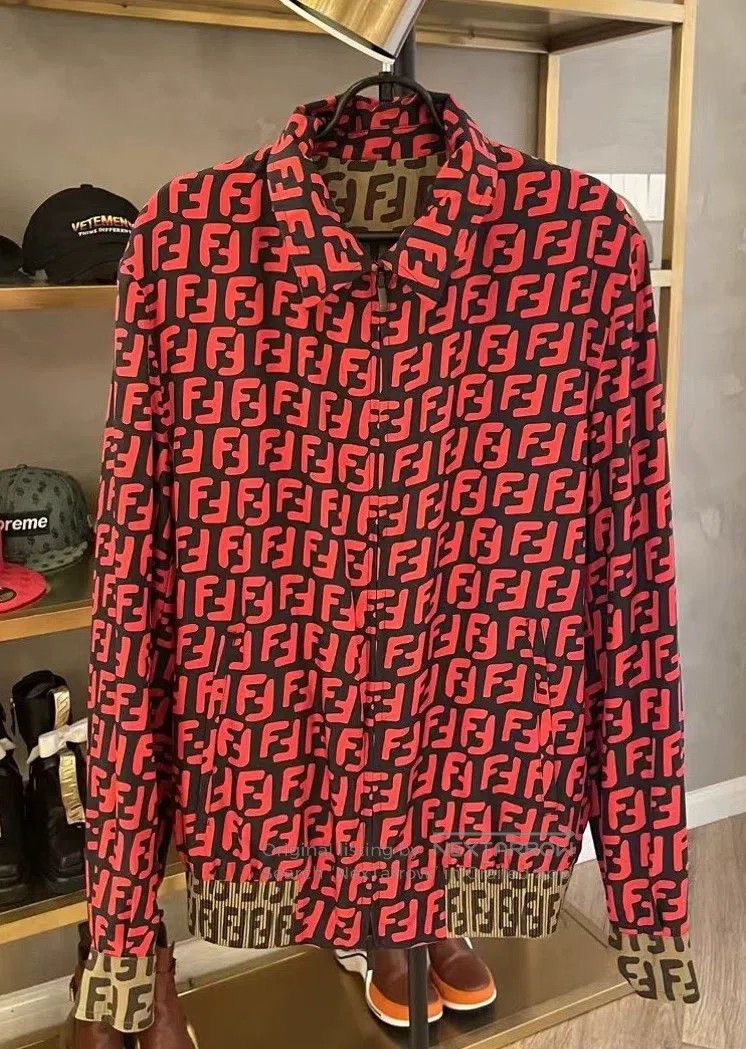 Fendi Fendi Two-Way Wearable Silk Jacket Size US M / EU 48-50 / 2 - 1 Thumbnail