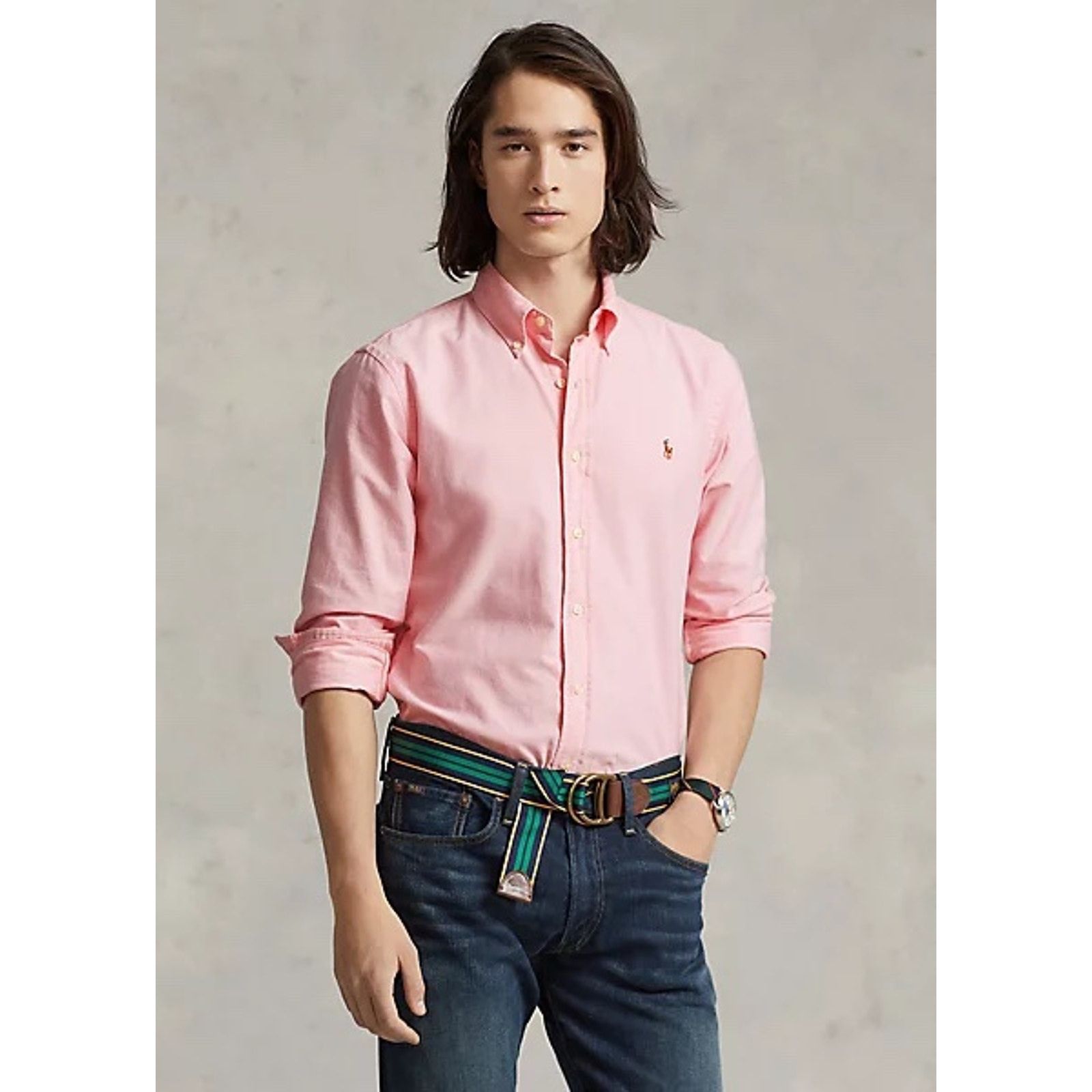 Ralph Lauren Ralph Lauren Classic Oxford Shirt Pink Button Down Preppy L Size US L / EU 52-54 / 3 - 7 Thumbnail