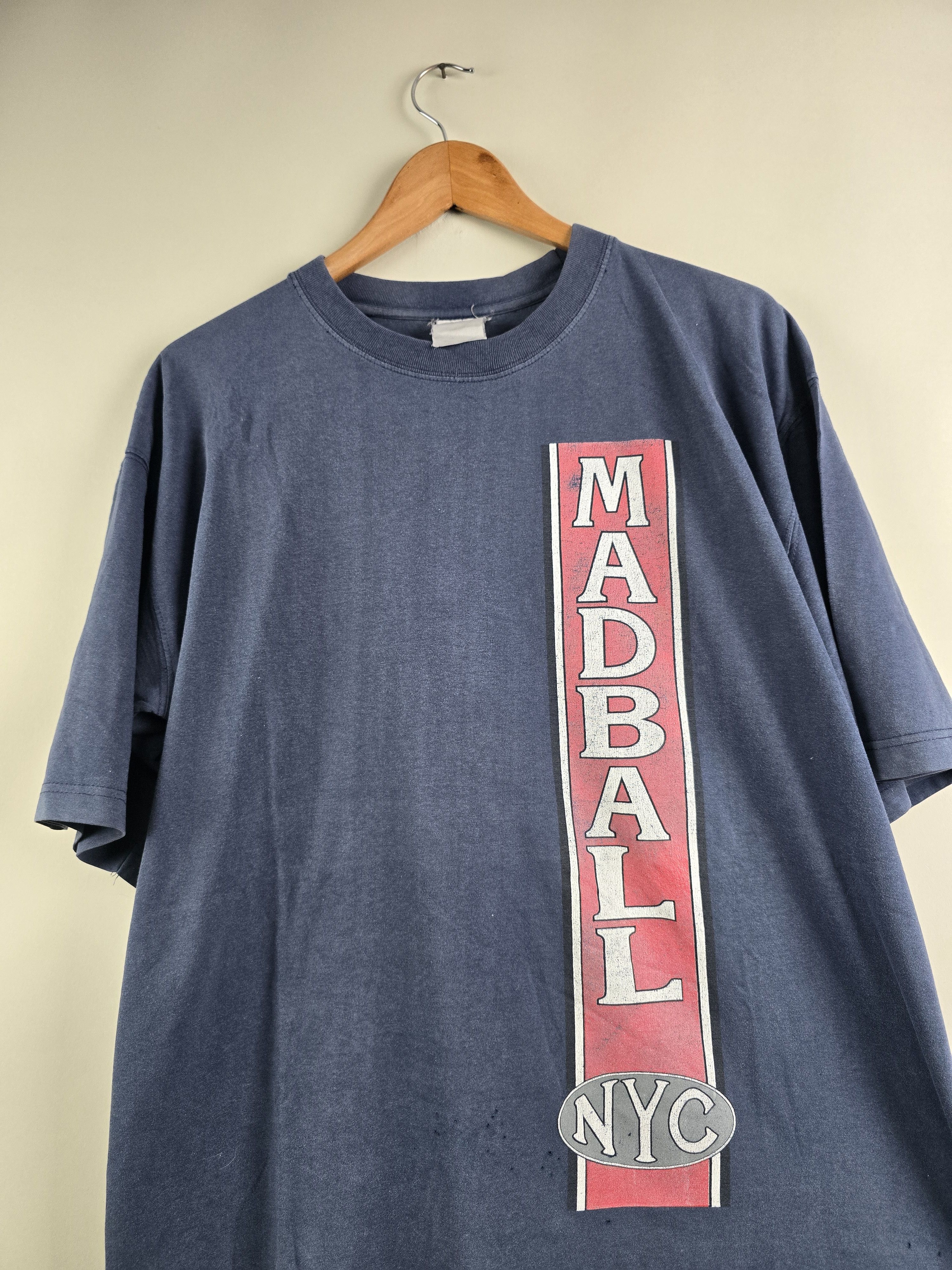 Band Tees × Vintage 90s Madball NYHC HArdcore XL 23.5" 30" Size US XL / EU 56 / 4 - 2 Thumbnail