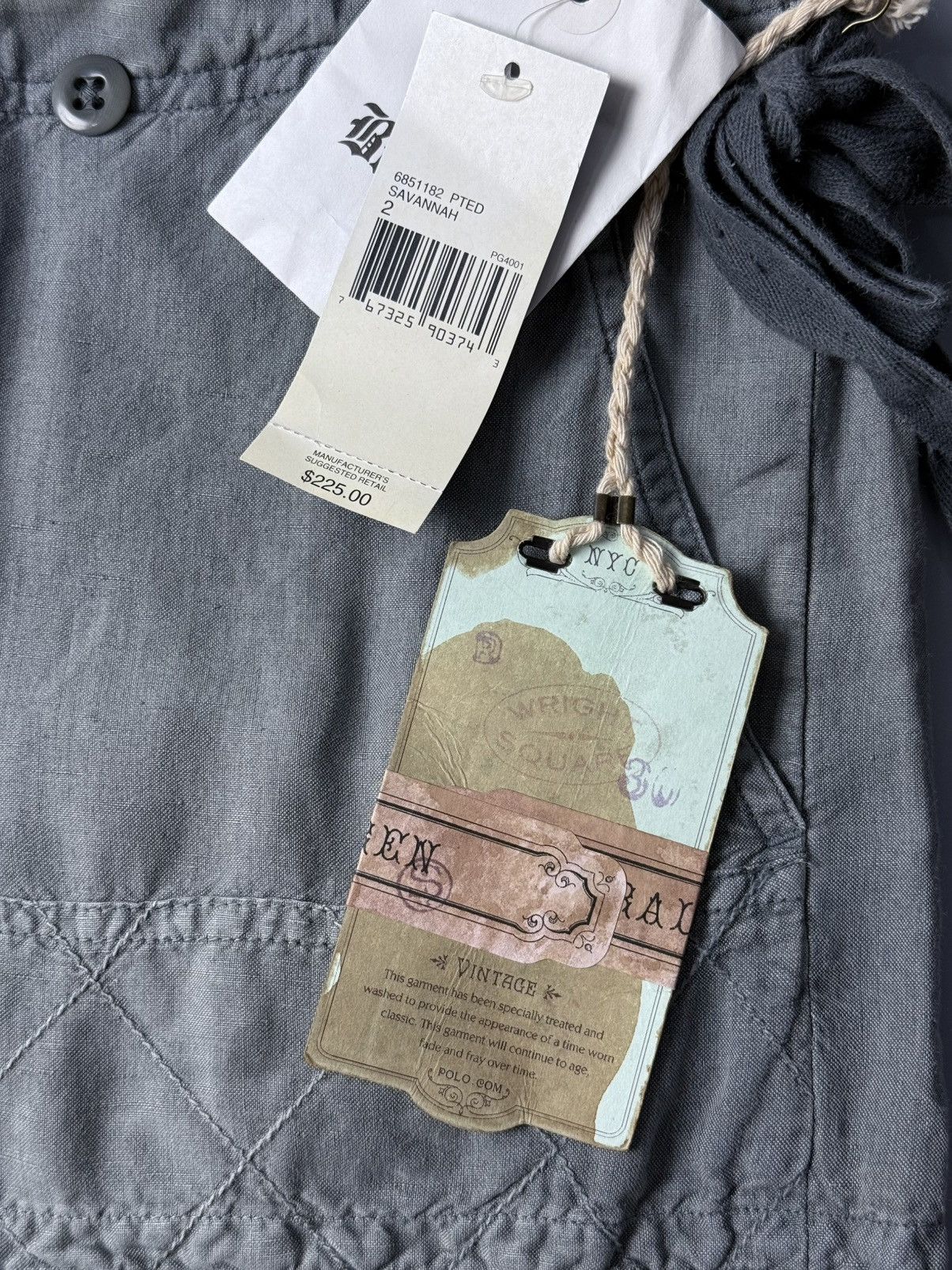 Polo Ralph Lauren Vintage Polo Ralph Lauren Silk Made Cargo Pants Size US 34 / EU 50 - 6 Thumbnail
