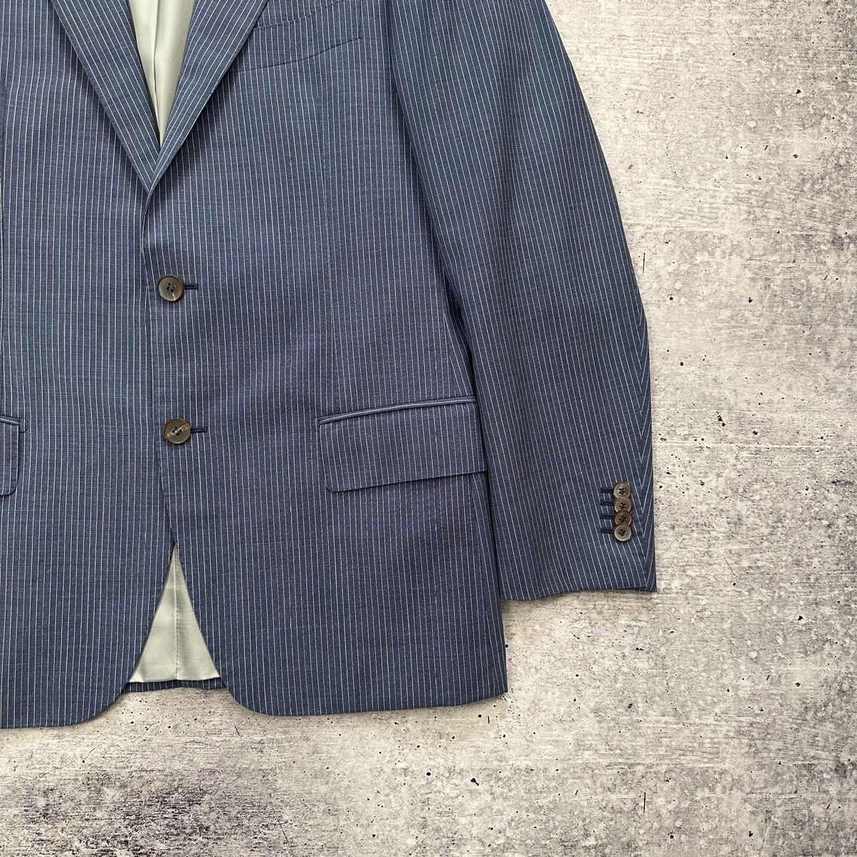 Other SUITSUPPLY Guanello Blazer Stripe Wool Mohair Lined Size 40R - 3 Thumbnail