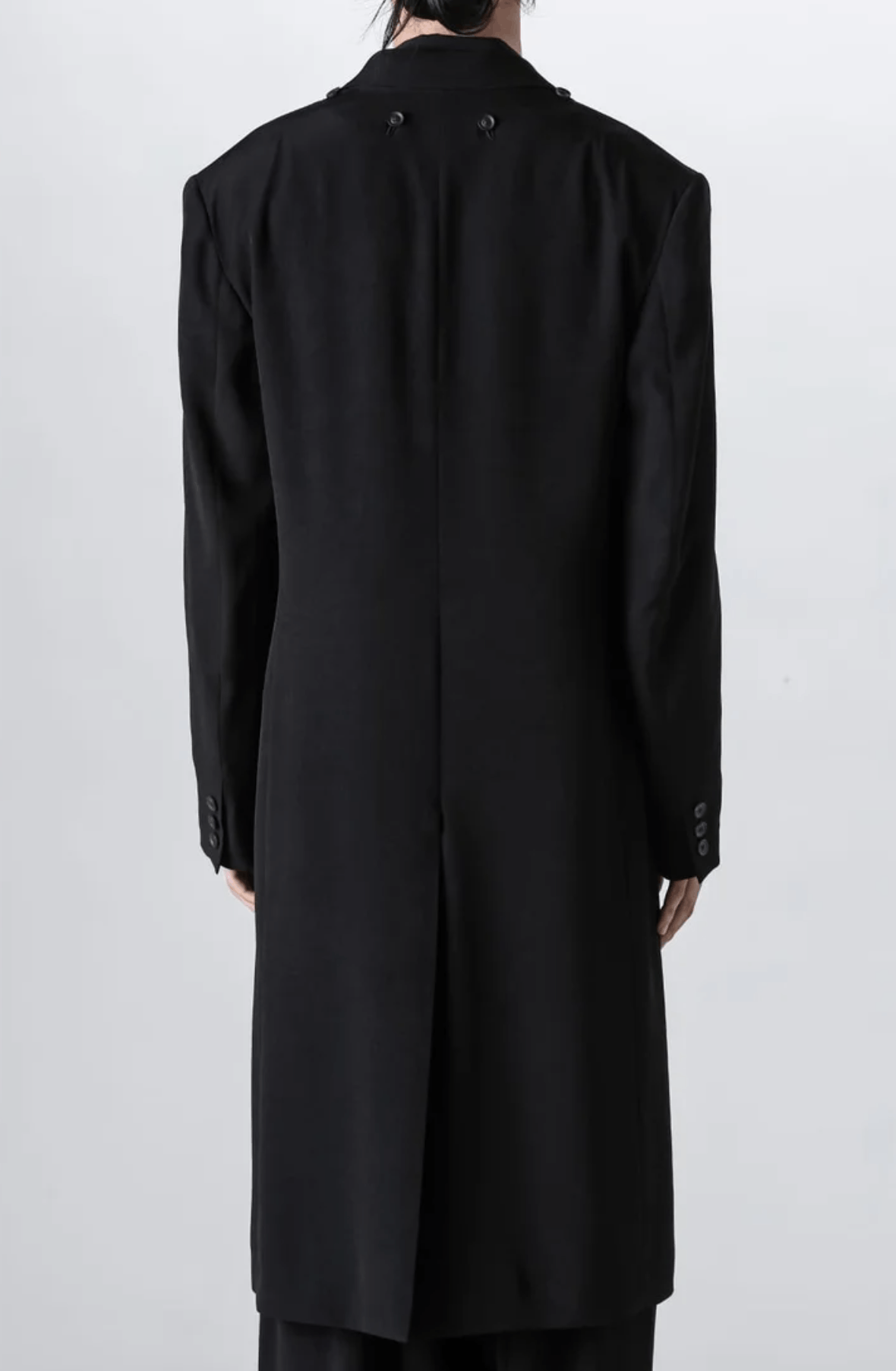 Yohji Yamamoto Yohji Yamamoto Pour Homme 24AW - Lapel Detachable Jacket Size US M / EU 48-50 / 2 - 7 Thumbnail