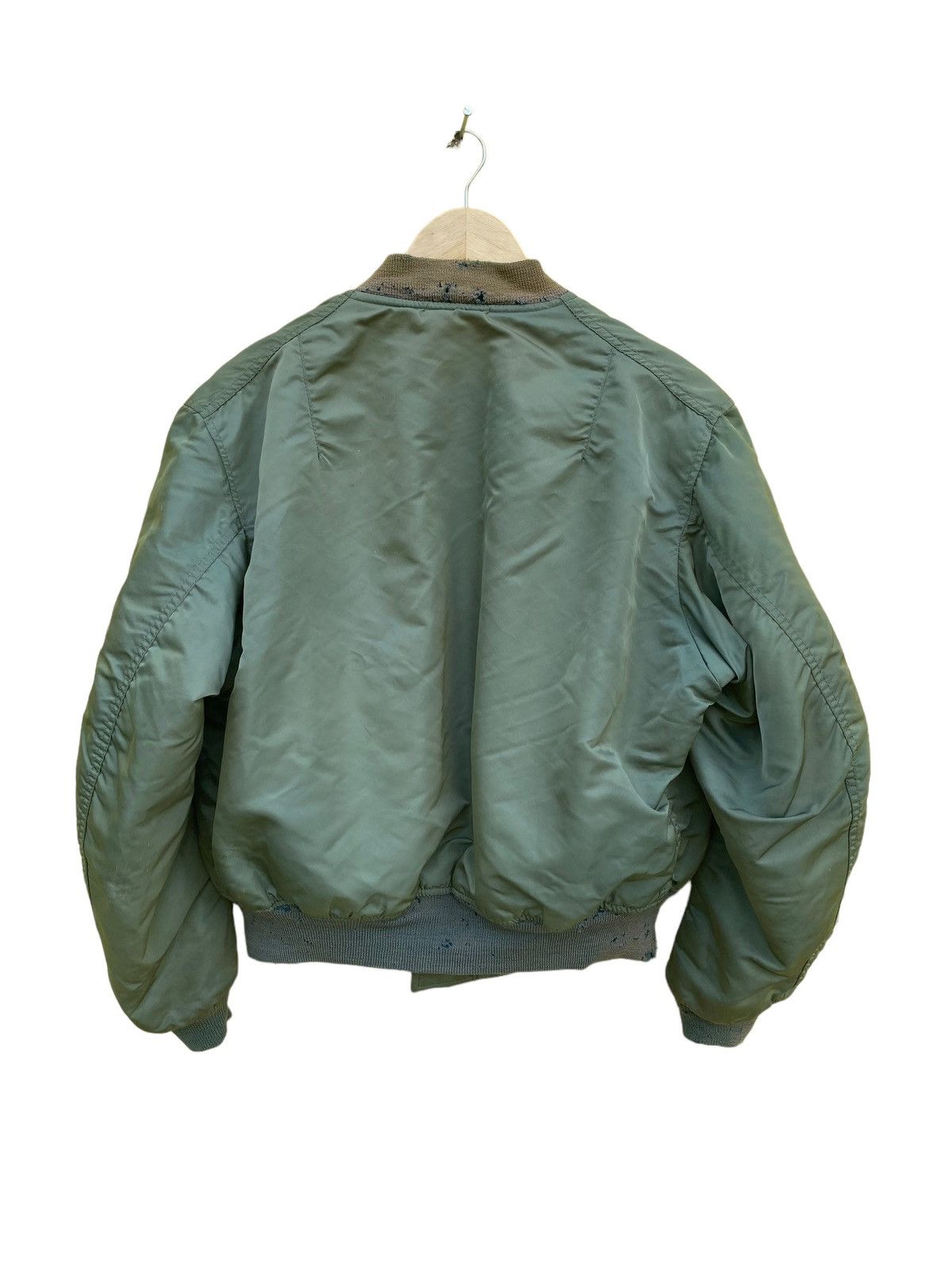 Alpha Industries Vintage MA-1 Alpha industries flying bomber jacket Size US L / EU 52-54 / 3 - 4 Thumbnail