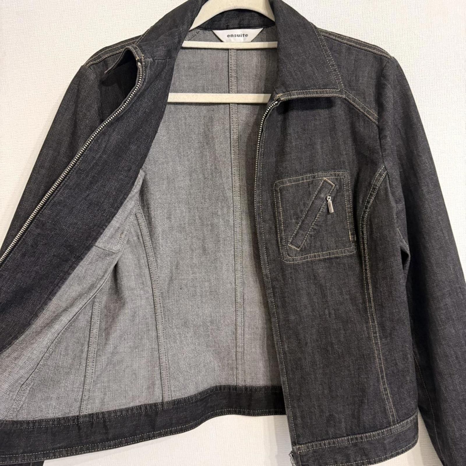 Other Slim fit whimsy goth futuristic denim jacket Size XS / US 0-2 / IT 36-38 - 3 Thumbnail