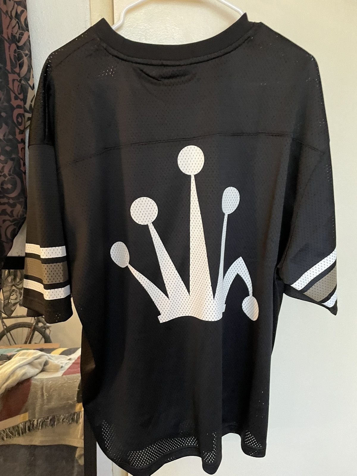 Stussy Stussy Crown Mesh Jersey Sz XL Size US XL / EU 56 / 4 - 1 Thumbnail