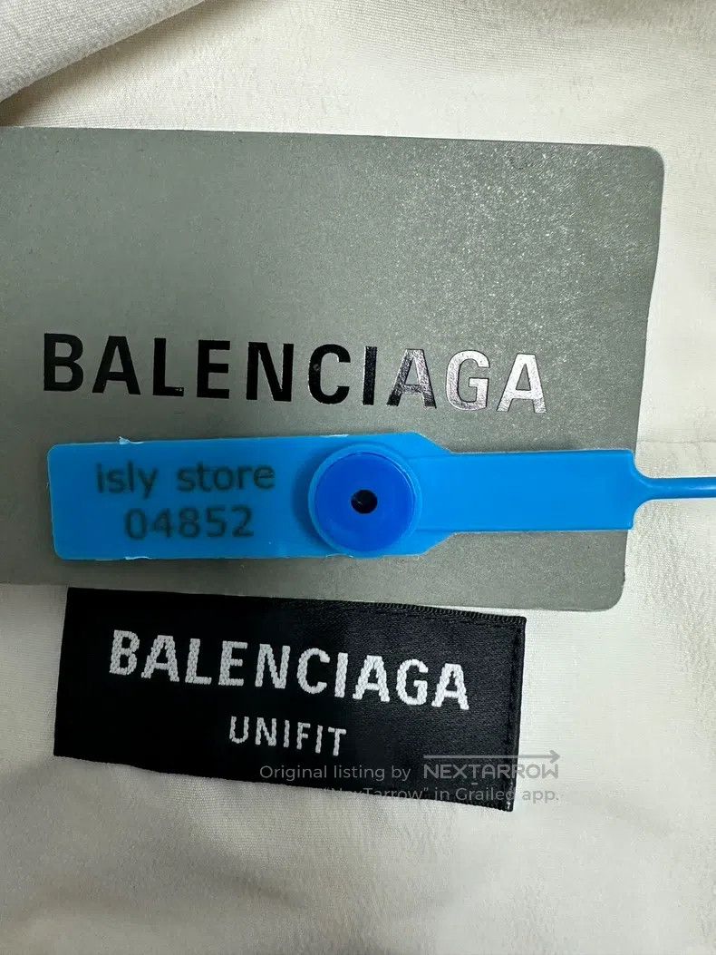 Balenciaga Balenciaga Zipper Stand Collar Sports Solid Jacket Size US XL / EU 56 / 4 - 4 Thumbnail