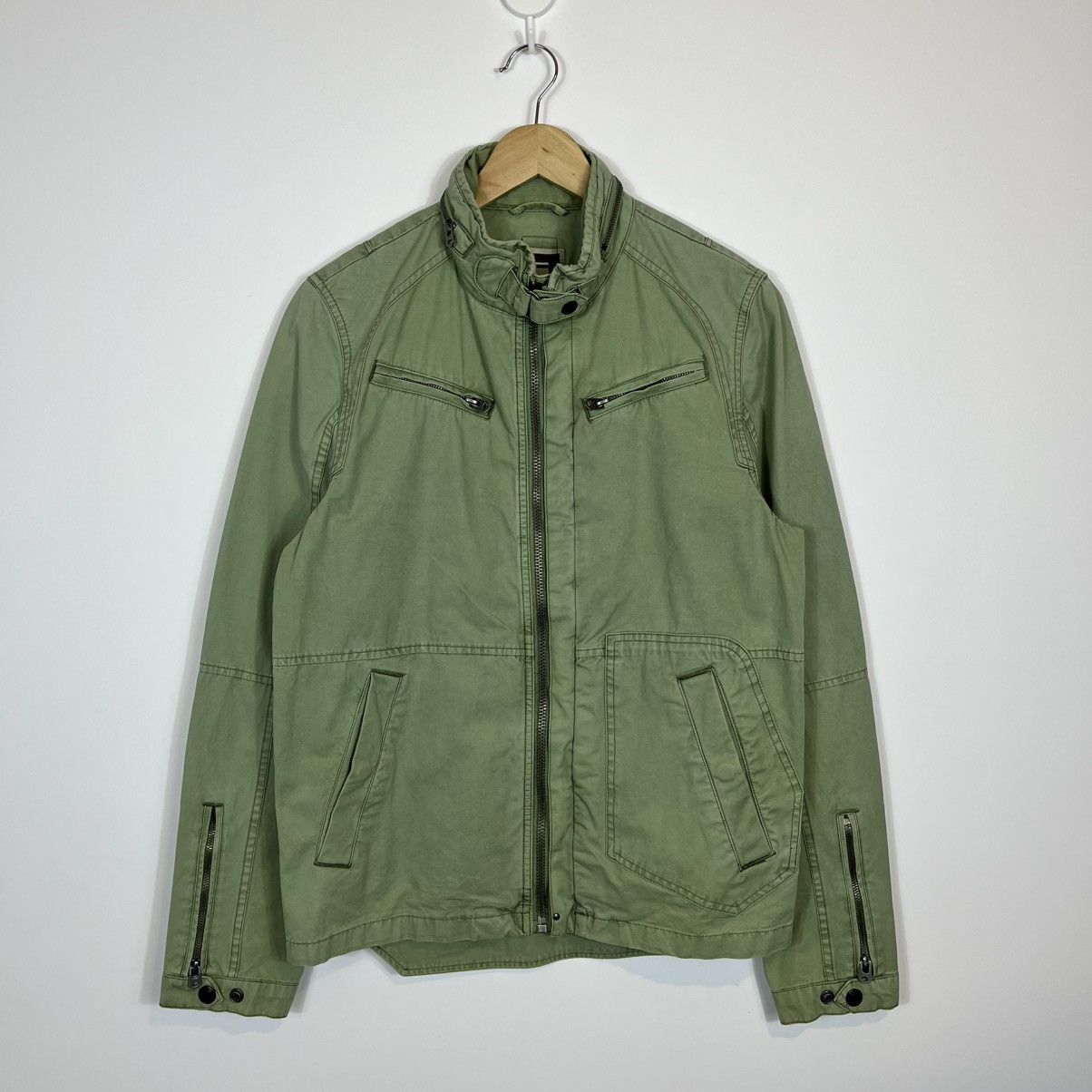 G-Star G-Star Raw Green Multipocket Brando Twill Jacket Avant-Garde Size US M / EU 48-50 / 2 - 1 Thumbnail