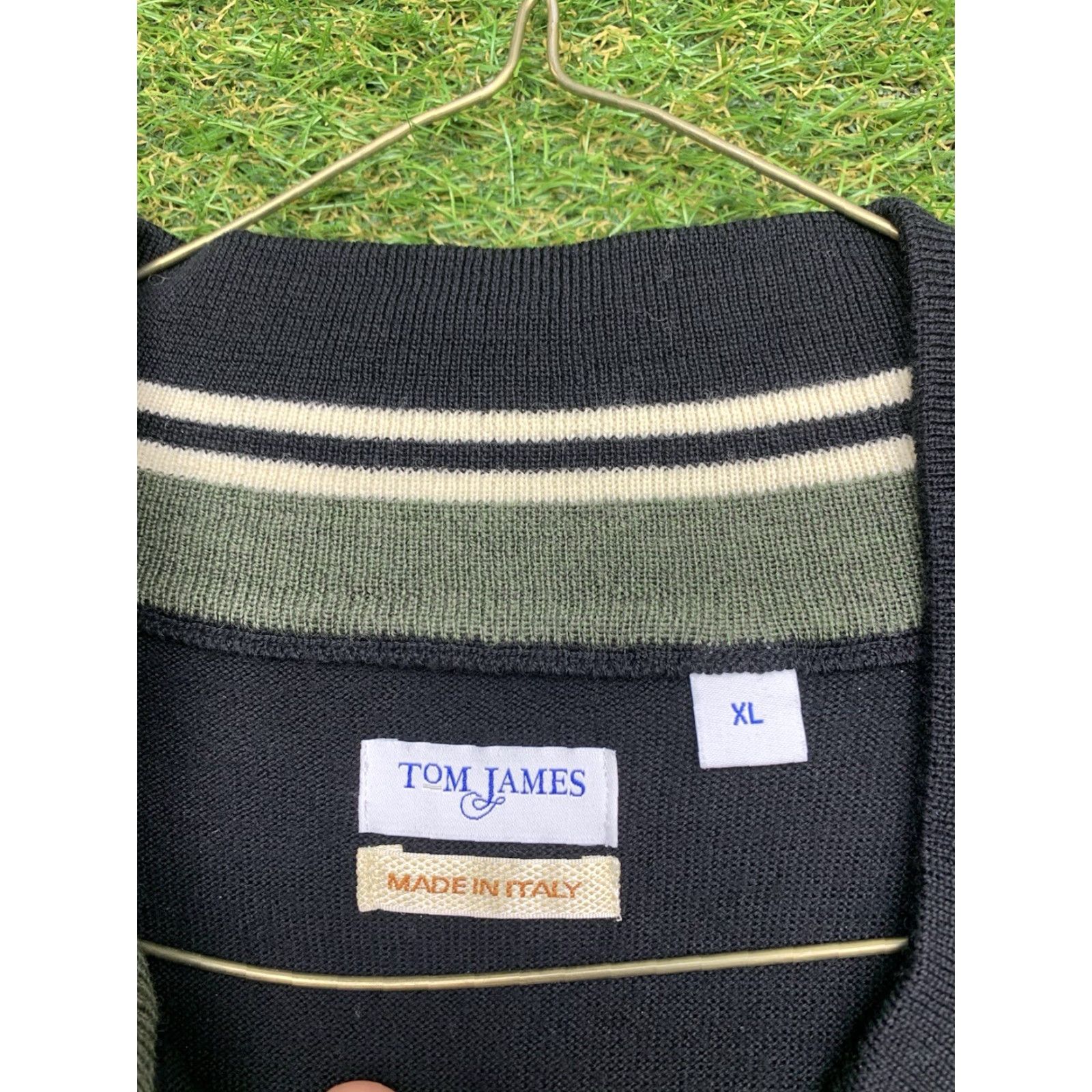 Vintage Tom James Vest Mens XL Extra Large Merino Wool Sweater Vest Luxury Dress Preppy Size US XL / EU 56 / 4 - 3 Thumbnail