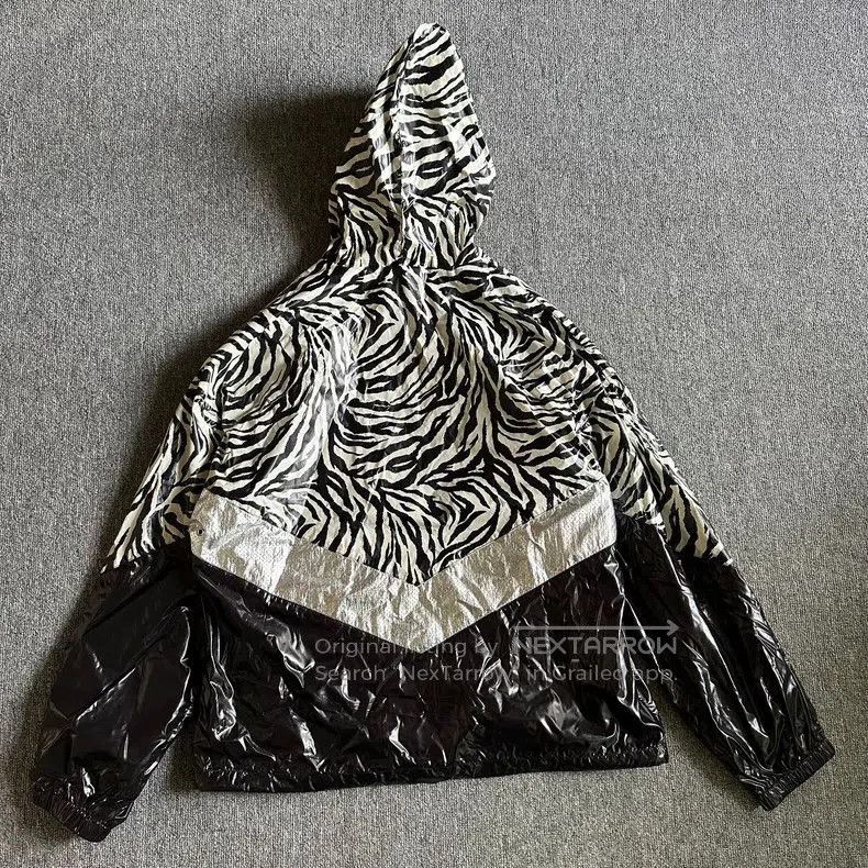 Celine Celine Zebra Print Hooded Zip Jacket - dmc. Size US XXL / EU 58 / 5 - 4 Thumbnail