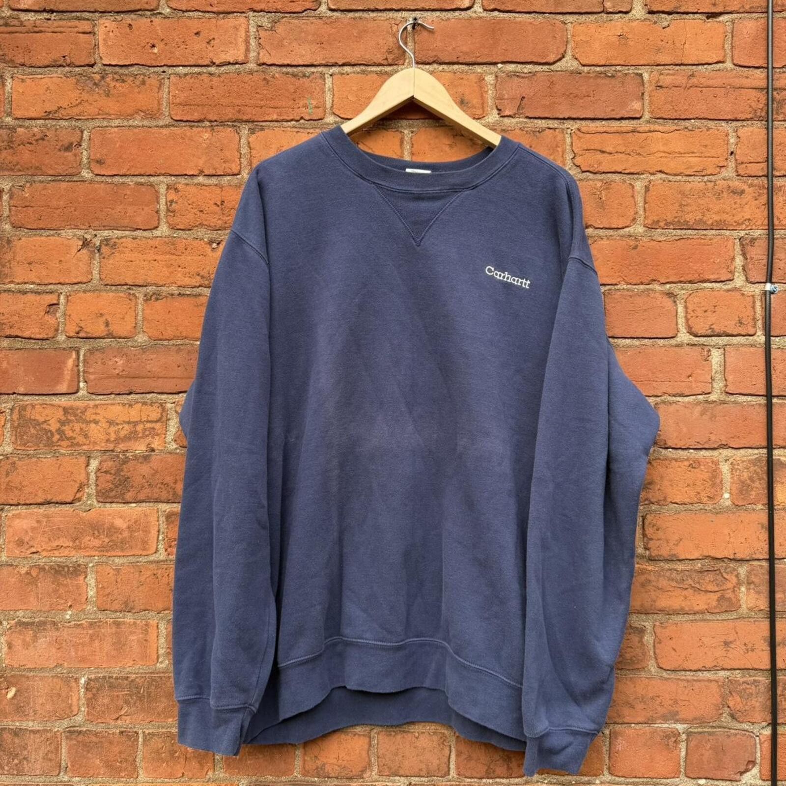 Carhartt Vintage carhartt crewneck sweatshirt 00s XL Size US XL / EU 56 / 4 - 1 Thumbnail