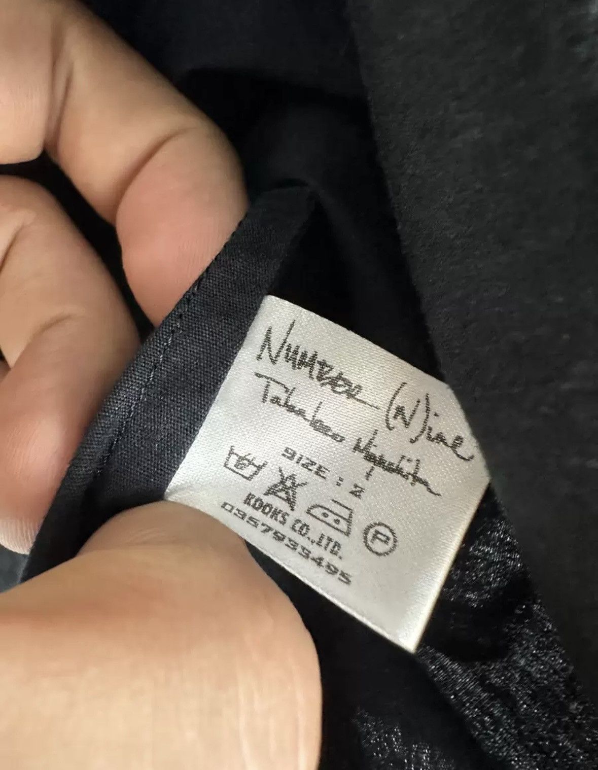 Number (N)ine Number(n)ine 04ss dream riri vest Size US M / EU 48-50 / 2 - 7 Thumbnail