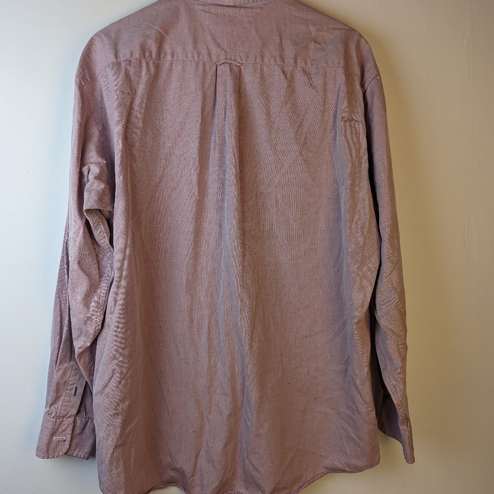 Tommy Hilfiger Tommy Hilfiger Windsor Pinpoint Button Front Shirt - 16/35 Size US S / EU 44-46 / 1 - 6 Thumbnail