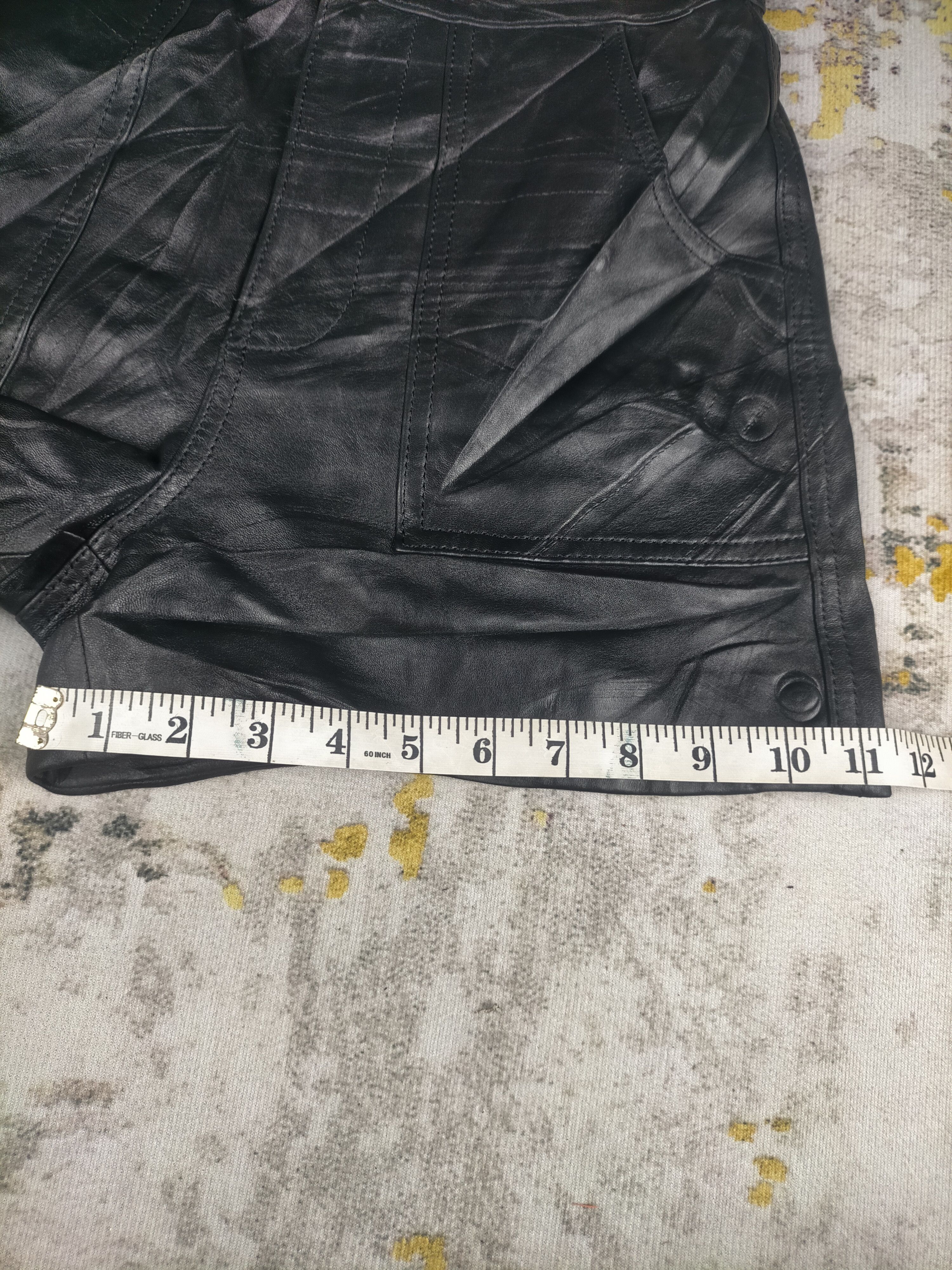 Coach Coach Lamb Leather Mini Skirt Size 26" / US 2 / IT 38 - 7 Thumbnail