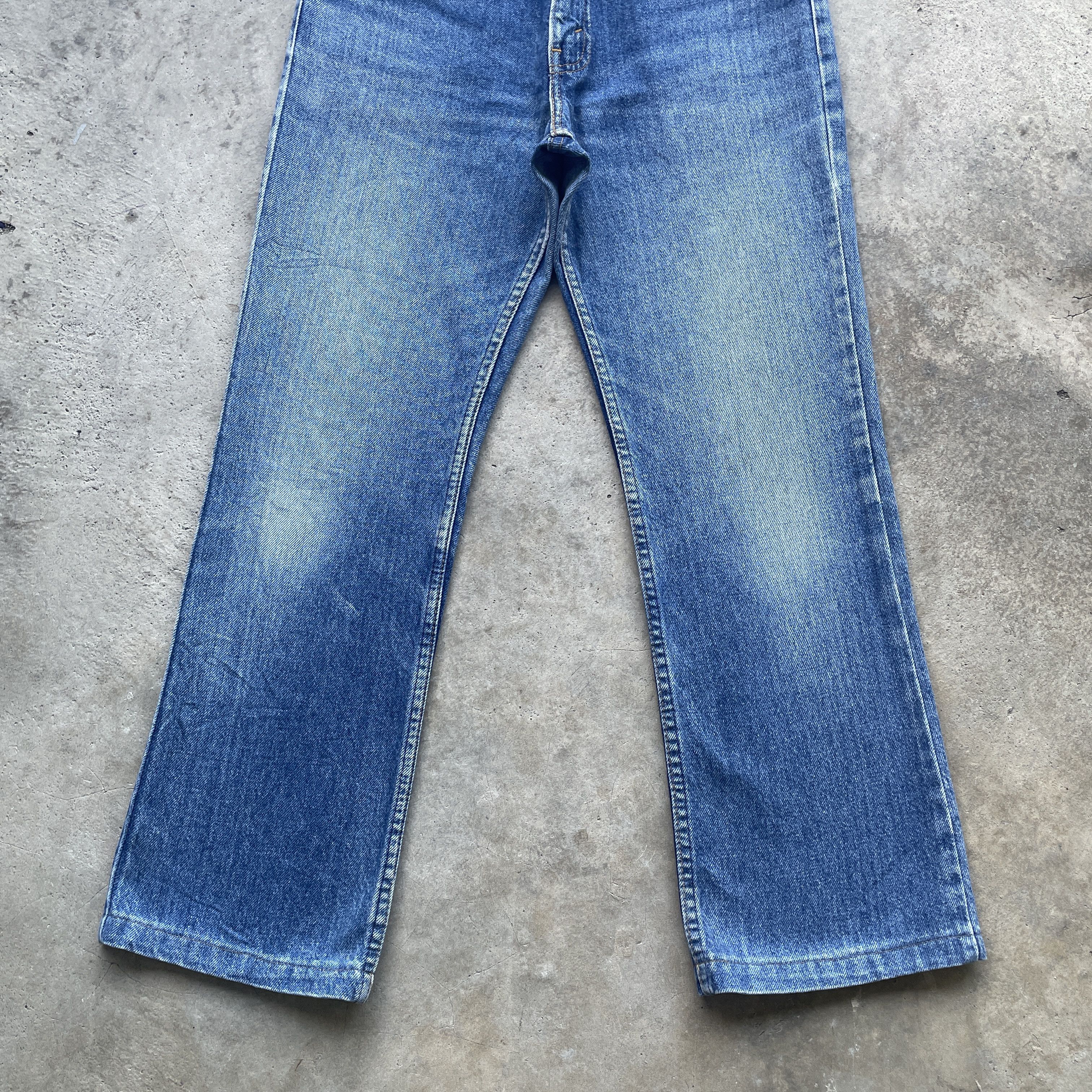 Levi's W31 Vintage Levi’s 517-0217 Flared Faded Bootcut Jeans Pants Size US 31 - 4 Thumbnail