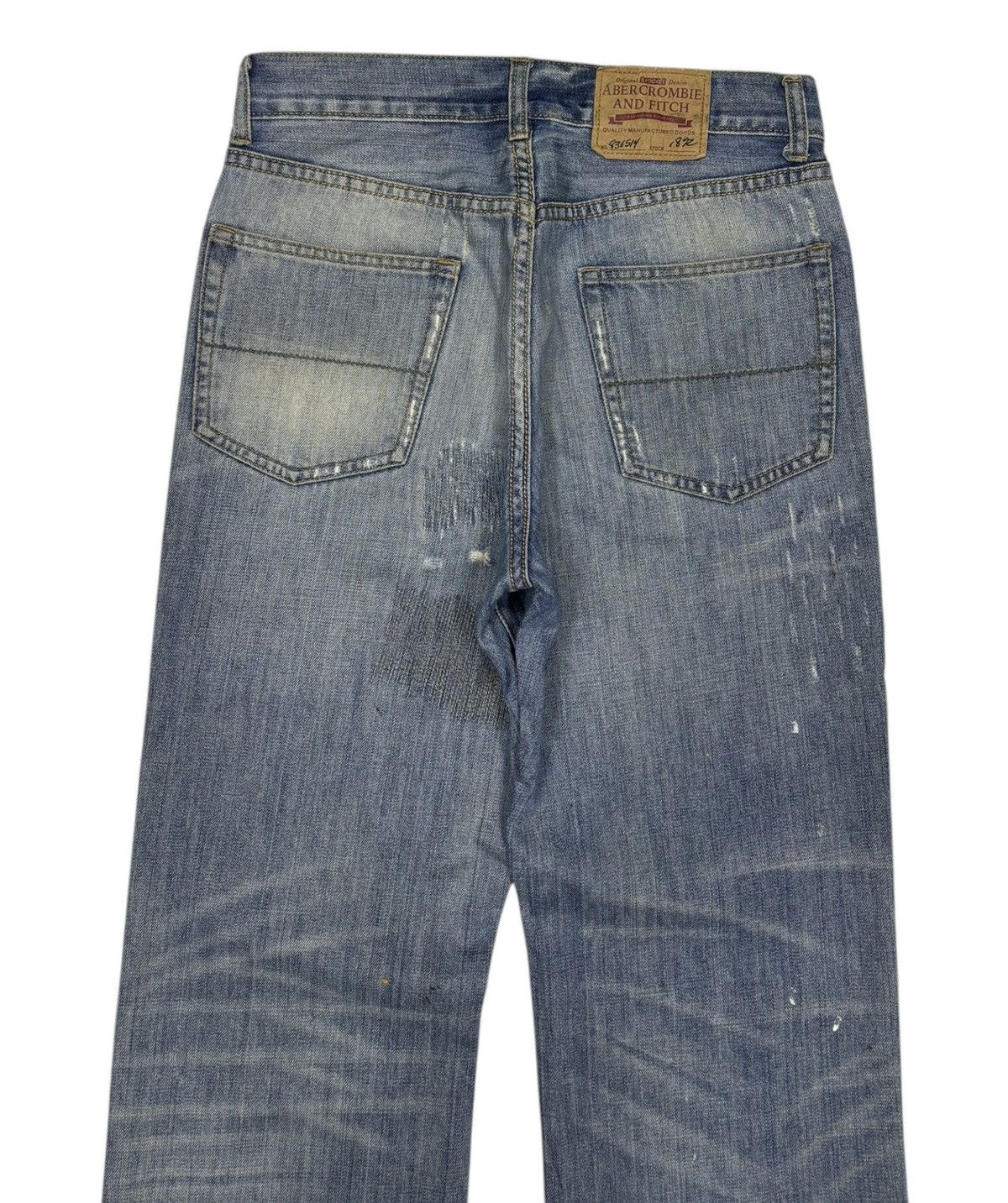 Abercrombie & Fitch Flare Jeans Distressed Denim Abercrombie & Fitch Bootcut Size US 30 / EU 46 - 6 Thumbnail