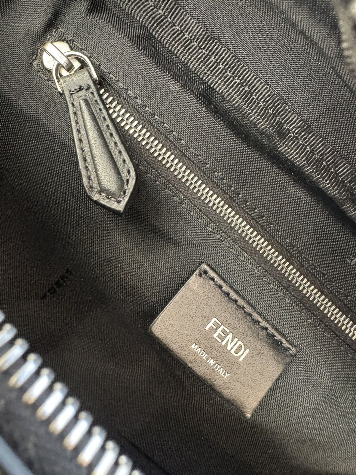 Fendi Monsters Bug Eye Belt Back Leather Black Size ONE SIZE - 6 Thumbnail
