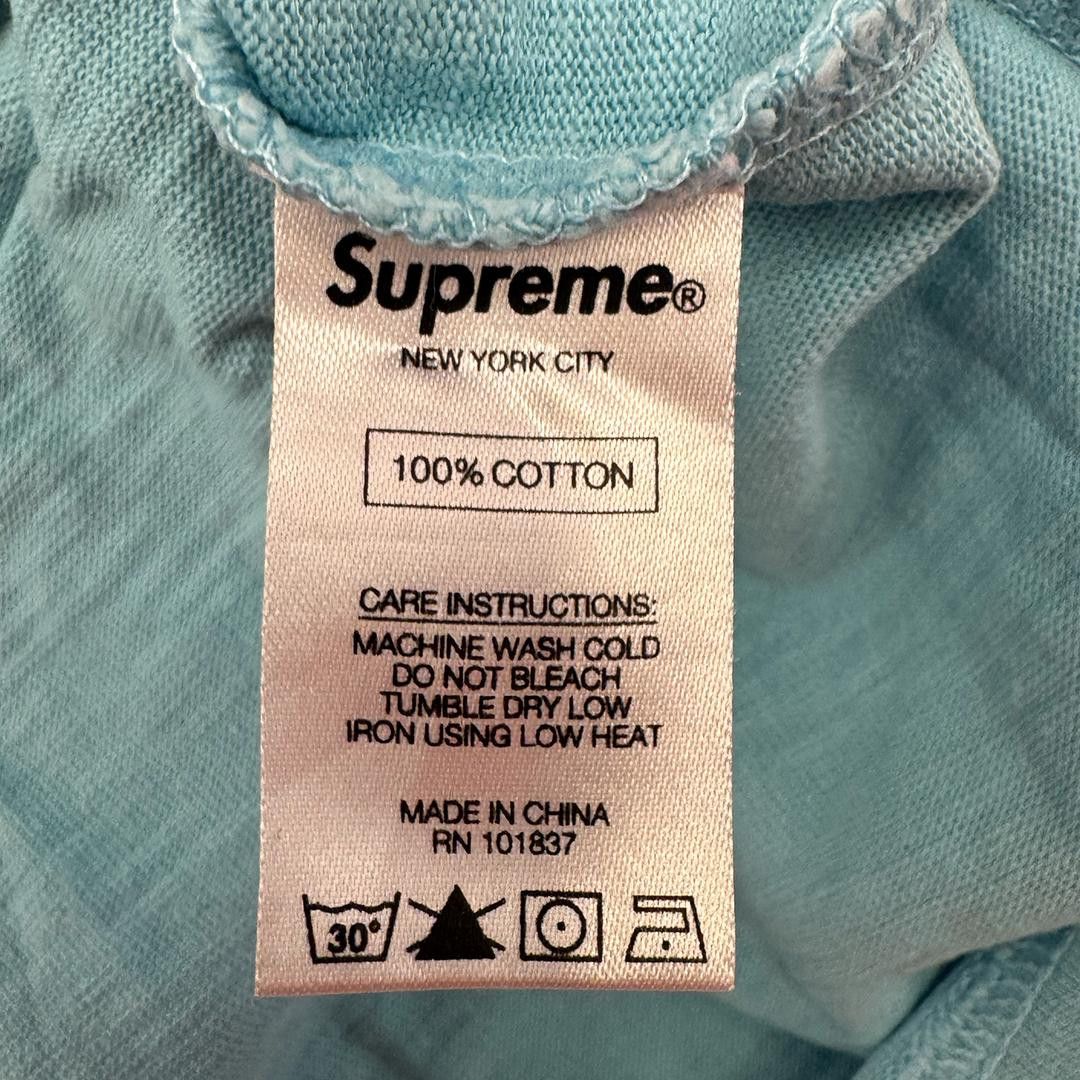 Supreme Supreme Blue Pocket Tee (M) Size US M / EU 48-50 / 2 - 4 Thumbnail