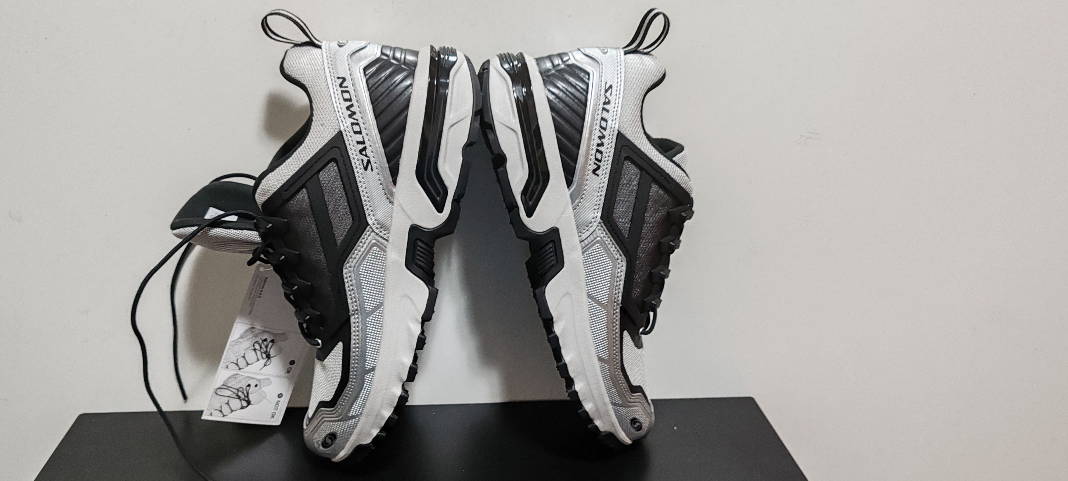 Salomon Salomon ACS +FT Glacier Gris/Black/Silver Tg:Eur 44 Size US 10.5 / EU 43-44 - 10 Thumbnail