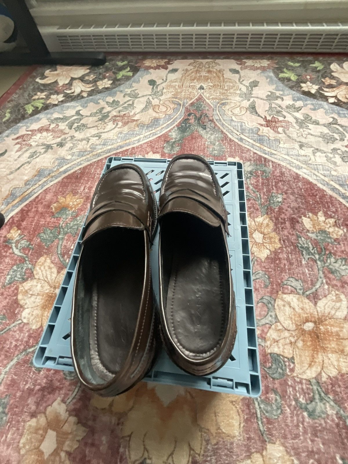 Gant Gant burgundy leather loafers Size US 10.5 / EU 43-44 - 3 Thumbnail