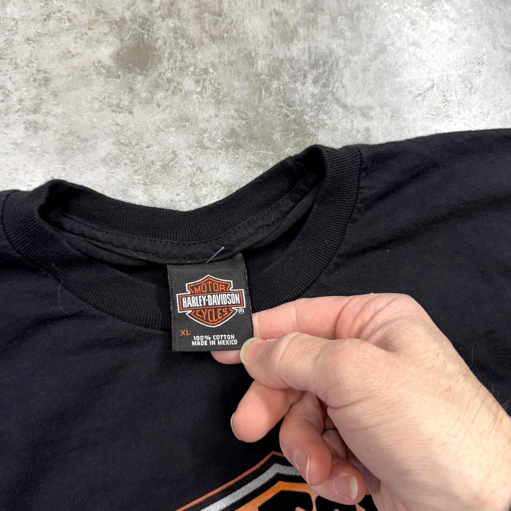 Harley Davidson Harley-Davidson Shirt Mens XL Black Bar Shield Motorcycle Graphic Size US XL / EU 56 / 4 - 3 Thumbnail