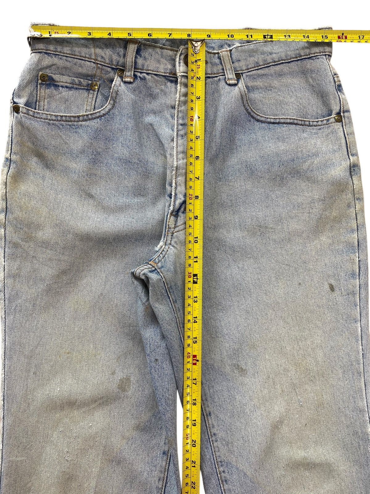 Big John Big John Acid Light Wash Style Baggy Jeans Size US 31 - 6 Thumbnail