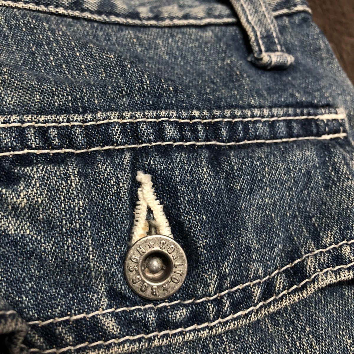Japanese Brand × Vintage VINTAGE BOBSON JEANS CARGO PANT UNISEX Size 26" / US 2 / IT 38 - 10 Thumbnail