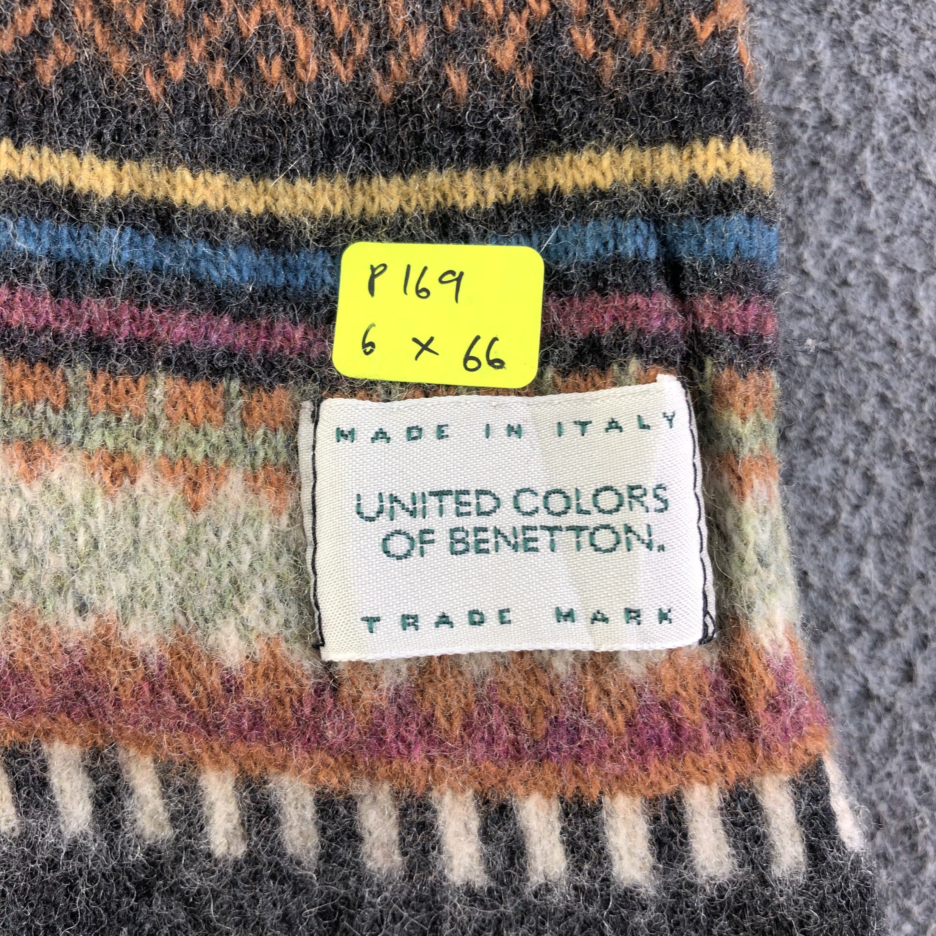 United Colors Of Benetton United Colors Of Benetton Scarf / Muffler / Neckwear Size ONE SIZE - 6 Thumbnail