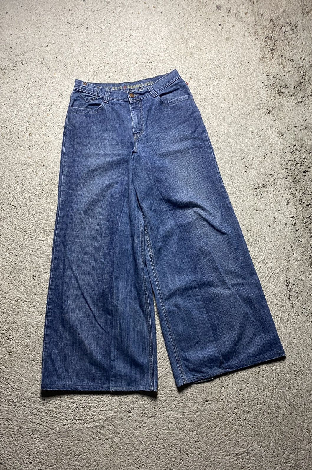 Vintage Baggy rap flared pants jeans vintage oversized custom Size US 34 / EU 50 - 4 Thumbnail
