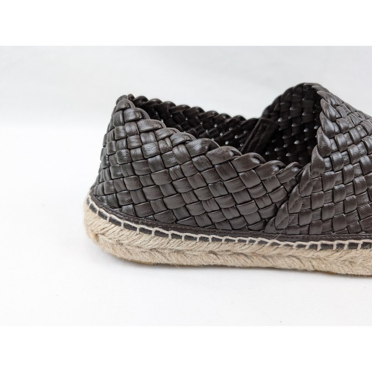 Bottega Veneta o1rshd1 Espadrilles Leather Tubular Nappa in Fondant Size US 8 / EU 41 - 4 Thumbnail
