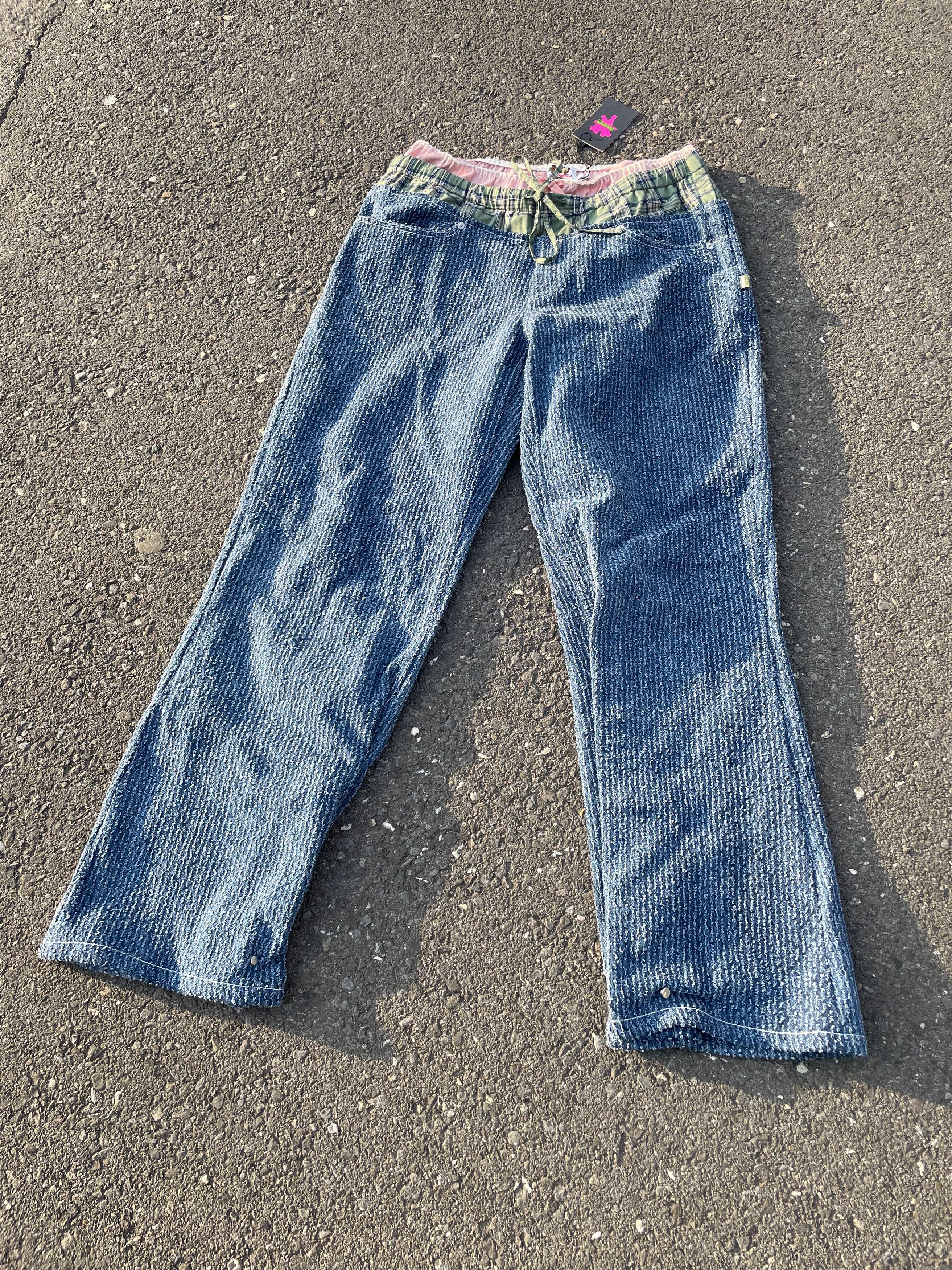 yproject × heaven by marc jacobs denim Heaven by Marc Jacobs Heaven x Y/project extra long jeans | Grailed