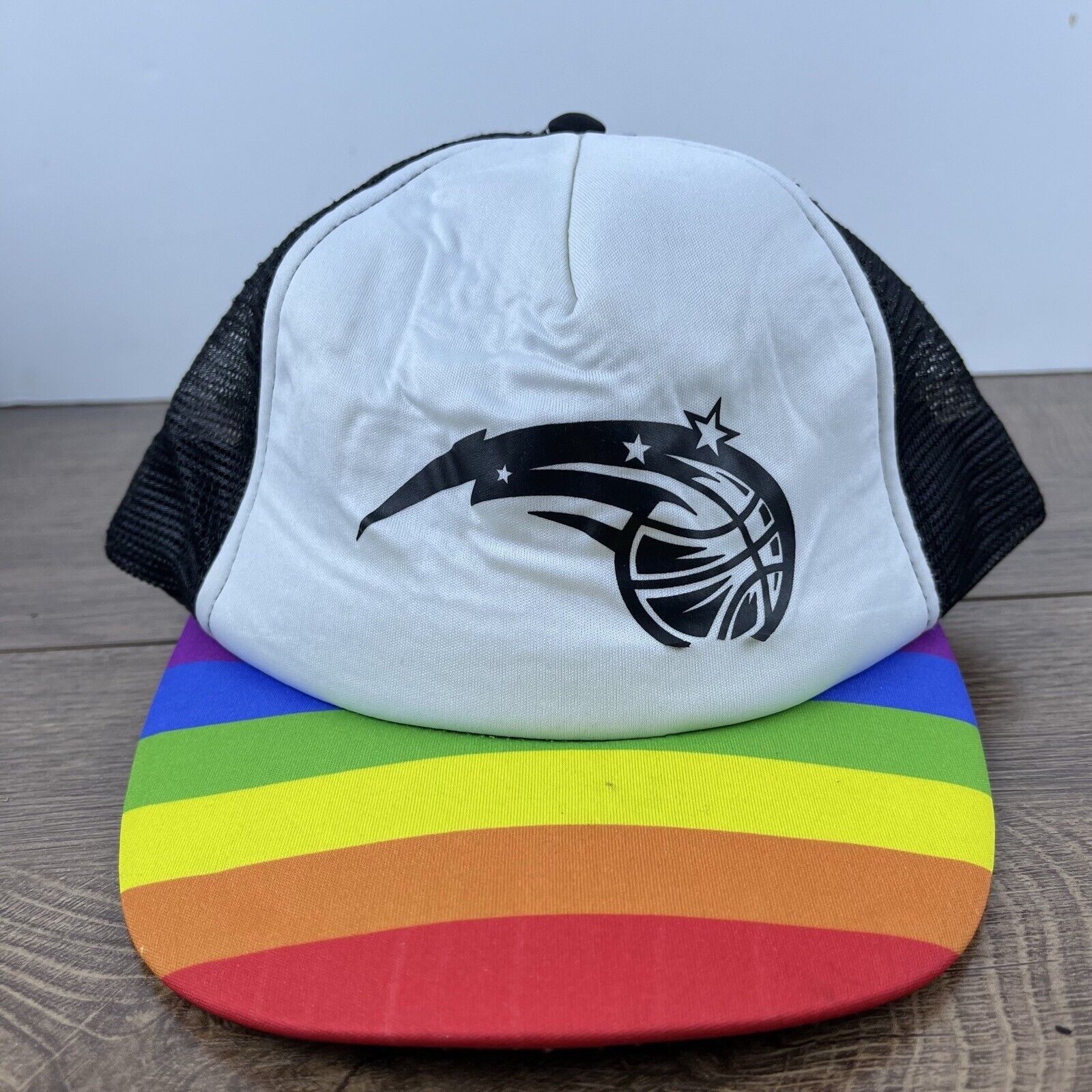 Other Orlando Magic Snapback Hat Pride White Hat Adjustable White Size ONE SIZE - 4 Thumbnail