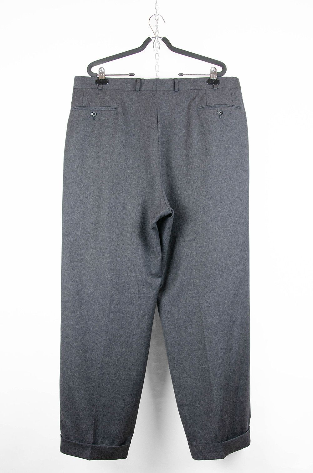 Yves Saint Laurent Yves Saint Laurent Wool Trousers – Size IT56 (Italy) Size 40" / US 18 - 2 Thumbnail