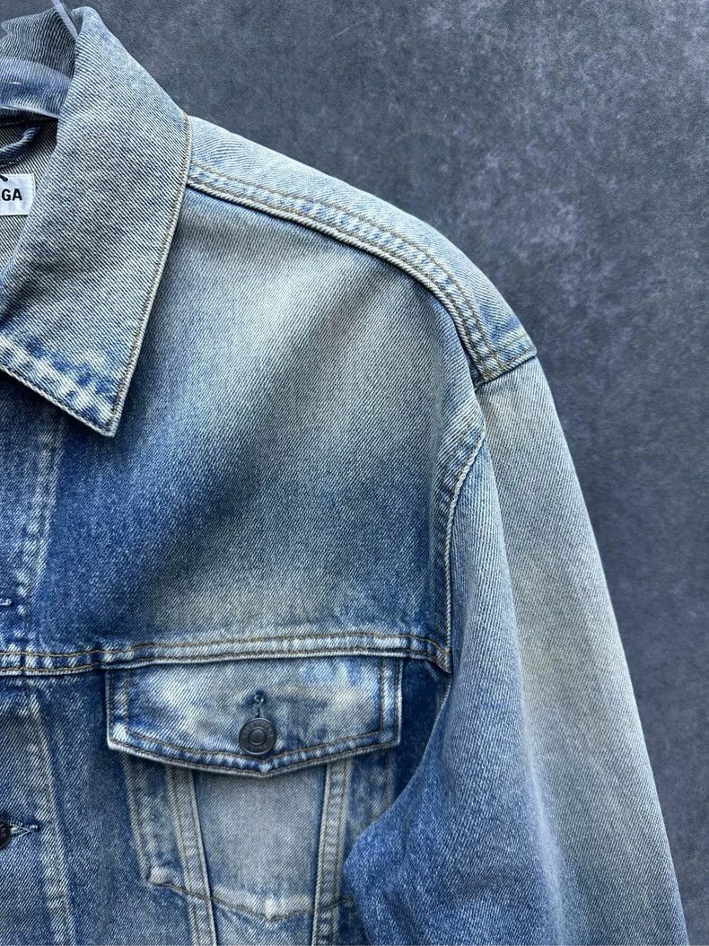 Balenciaga Balenciaga size 34 Lapel denim jacket Size S / US 4 / IT 40 - 6 Thumbnail