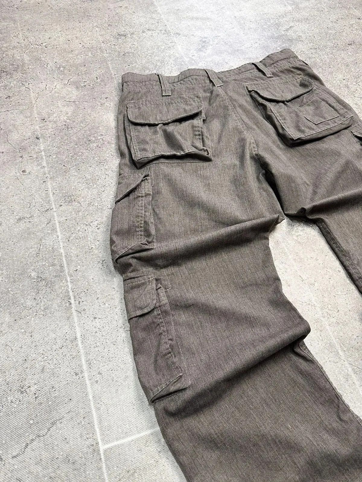 14th Addiction Avant-Garde Brown Casual Streetwear Pants Vintage Style Y2K Size US 34 / EU 50 - 3 Thumbnail