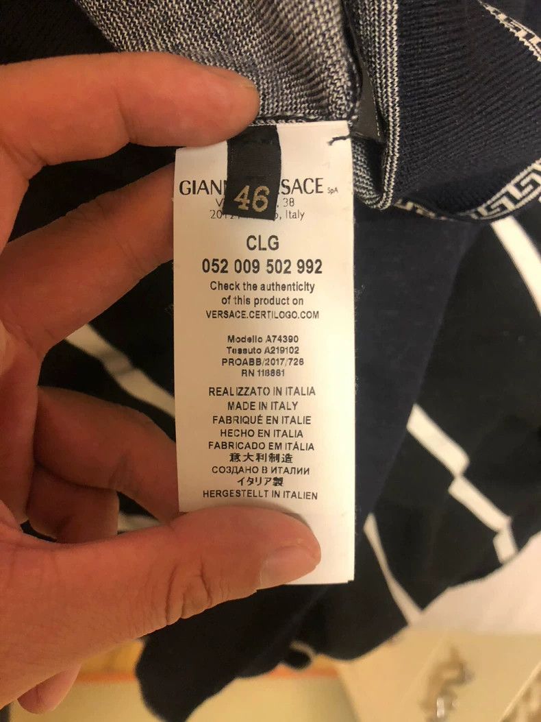 Versace Versace Long-sleeved sweater Size US M / EU 48-50 / 2 - 3 Thumbnail