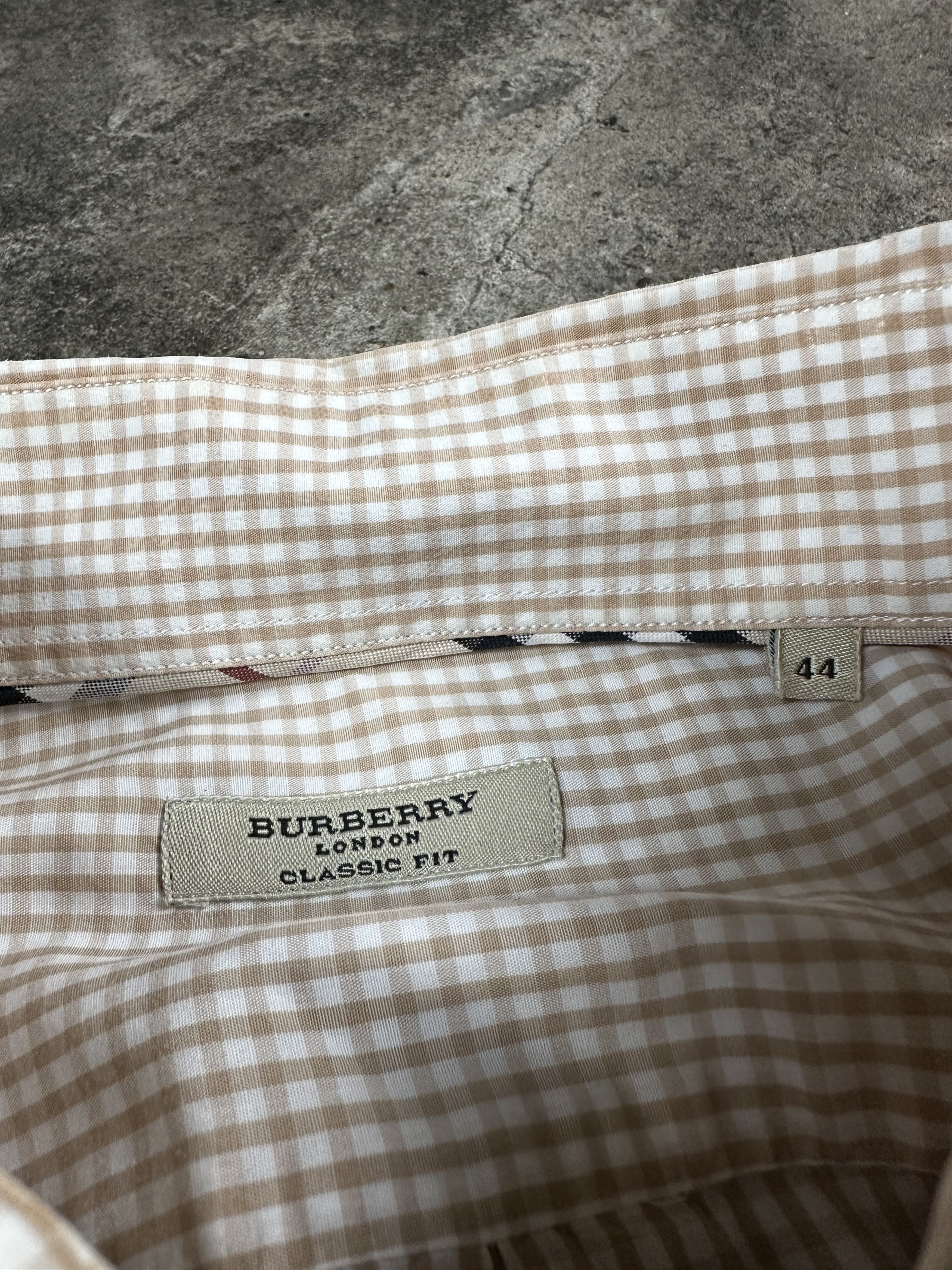 Burberry Burberry Checked Logo Button Up Shirt Size US L / EU 52-54 / 3 - 5 Thumbnail