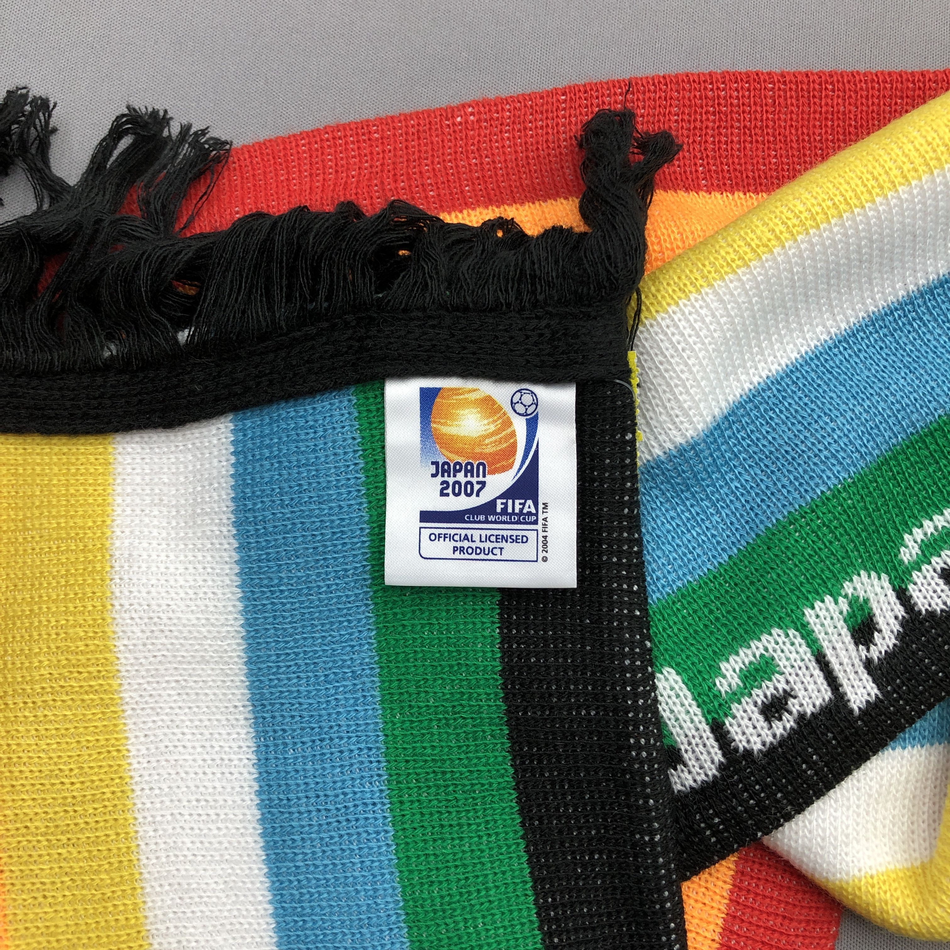 Vintage Vintage Fifa Japan 2007 Scarf Muffler Knitted Wool Scarves Size ONE SIZE - 5 Thumbnail